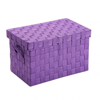 Cutie pentru depozitare Nali, Versa, 30x18x17 cm, violet
