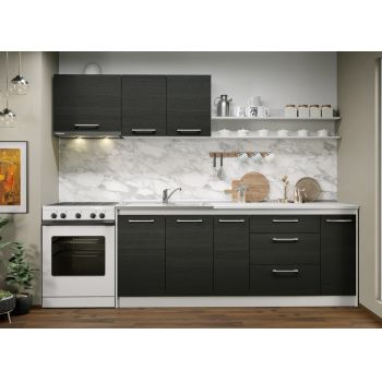 Bucătărie Noir - 21 - 260 cm