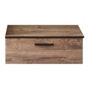 Dulap de baie cu aspect de lemn de stejar 71x27 cm Set 374 - Pelipal ieftin