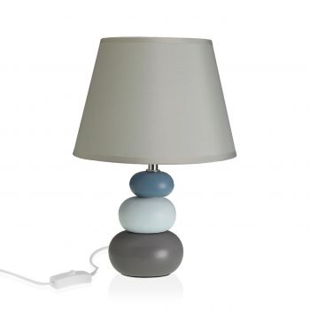 Lampa de masa Serenity, Versa, 22.5 x 32 cm, 1 x E14, 25W, ceramica, albastru ieftina