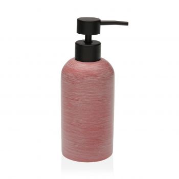 Dispenser sapun lichid Terrain, Versa, 7.4 x 7.4 cm, polirasina, roz