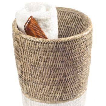 Cos Decor Walther Basket ZK 18x19x19cm rattan inchis