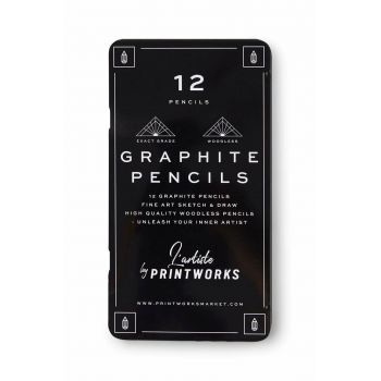 Printworks set de creioane într-o cutie Graphite 12-pack