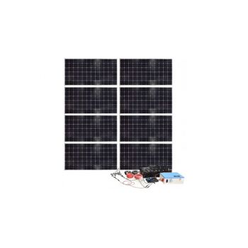 Sistem kit panou solar fotovoltaic cu invertor 3000W, cablu electric si accesorii de conectare, Breckner Germany