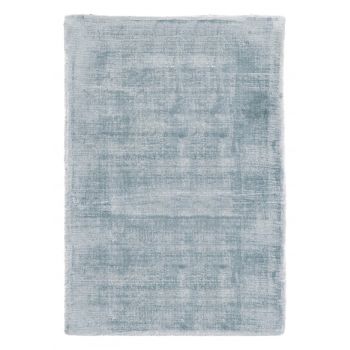 Covor Rashmi, Bizzotto, 160 x 230 cm, viscoza, verso din bumbac, albastru deschis ieftin