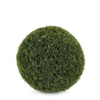 Planta artificiala gradina / terasa Cypress, Bizzotto, Ø 38 cm, polietilena, rezistenta la UV, verde