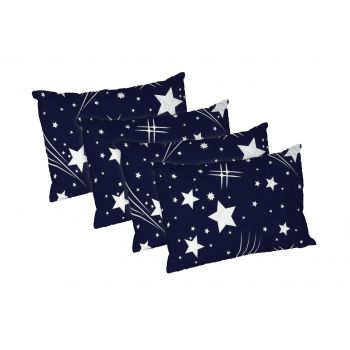 Set 4 perne Estrellas, microfibra matlasata, 50x70 cm