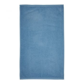 Prosop albastru din bumbac cu uscare rapidă 120x70 cm Quick Dry - Catherine Lansfield ieftin