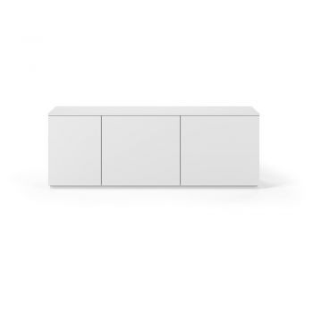 Comodă albă cu uși TemaHome Join, 160x57 cm