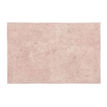 Covoras de baie, Wenko, Ono, 50 x 80 cm, bumbac, roz ieftin