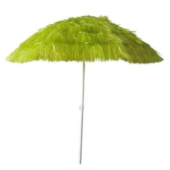Umbrela pentru plaja Wakiki Green, nylon si metal, 180 cm, verde