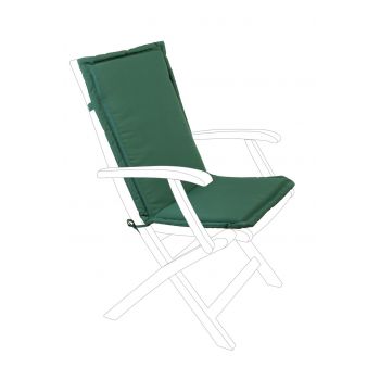 Perna pentru scaun de gradina Poly180, Bizzotto, 45 x 94 cm, poliester impermeabil, verde inchis ieftin