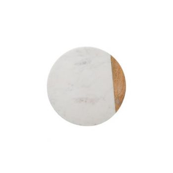 Platou Rotativ Wood Marble
