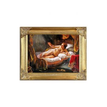 pictură în ulei într-un cadru Rembrandt, Danae ieftina