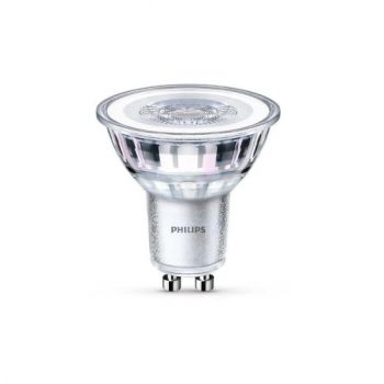 Spot LED Philips, GU10, 4.6W (50W), A , lumina calda