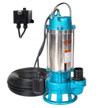 Pompa Apa Murdara Profesionala, IBO V-550, 550W, 300 l/min, H-12m, cu Cutit, Plutitor si Protectie Termica