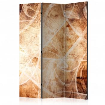 Paravan Brown Texture [Room Dividers] 135 cm x 172 cm