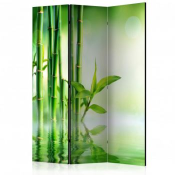 Paravan Green Bamboo [Room Dividers] 135 cm x 172 cm