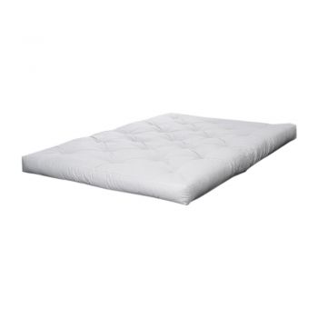 Saltea futon albă extra fermă 180x200 cm Traditional – Karup Design ieftina