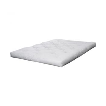 Saltea futon albă mediu-fermă 180x200 cm Comfort Natural – Karup Design ieftina
