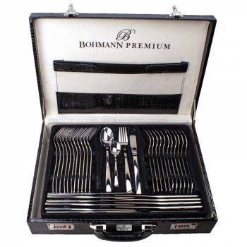 Set tacamuri 72 piese Bohmann Premium BP72, Otel inoxidabil