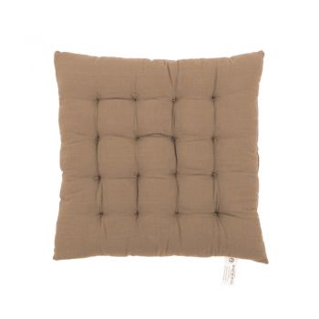 Pernă pentru scaun Tiseco Home Studio, 40 x 40 cm, maro ieftina