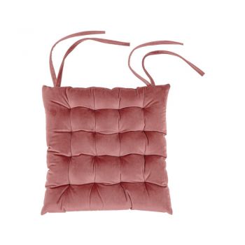Pernă pentru scaun Tiseco Home Studio Chairy, 37 x 37 cm, roz ieftina