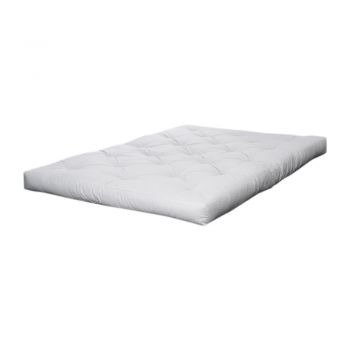 Saltea futon albă moale 80x200 cm Sandwich – Karup Design ieftina