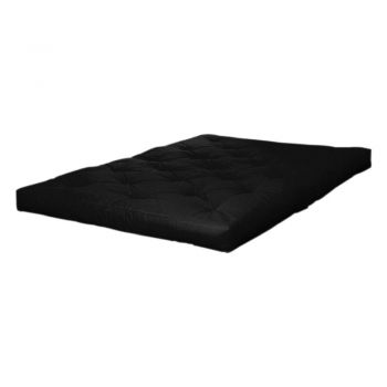Saltea futon neagră mediu-fermă 160x200 cm Coco Black – Karup Design ieftina