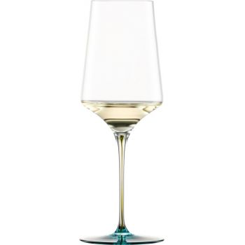 Pahar vin alb Zwiesel Glas Ink handmade cristal Tritan 407ml verde