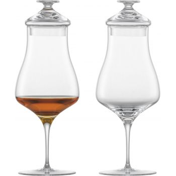 Set 2 pahare cu capac Zwiesel Glas Alloro Whisky Nosing handmade 294ml