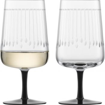 Set 2 pahare vin alb Zwiesel Glas Glamorous handmade cristal Tritan 323ml
