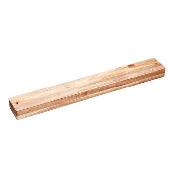 Suport magnetic de perete din lemn de salcâm Kitchen Craft ieftin