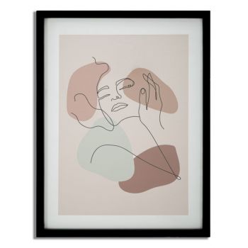 Tablou Framed Art Face -A- Multicolor, 35 x 47 cm