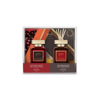 Ipuro kit difuzor de aromă Mystic & Deep 2x50ml 2-pack