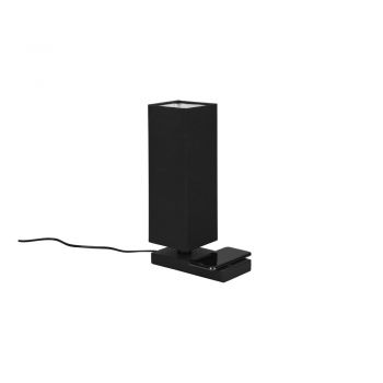Veioză negru-mat cu încărcător wireless (înălțime 35 cm) Haley – Trio ieftina