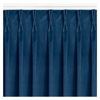 Draperie albastru-închis 135x175 cm Vila – Homede