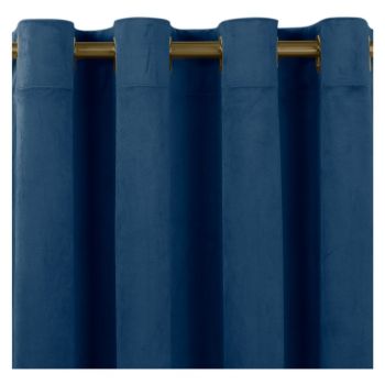Draperie albastru-închis 200x270 cm Vila – Homede