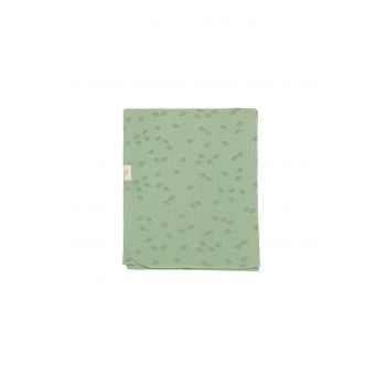 Paturica Printed, BabyCosy, 50% modal+50% bumbac, Verde, 85X85 cm