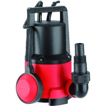 Pompa din plastic pentru apa murdara Fronne MOD1, 1000W, Debit 14500L h, Inaltime refulare 8.5m, Inaltime pompare 17m, cu flotor