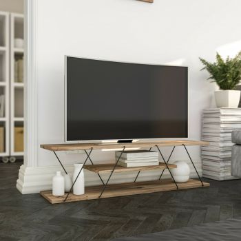 Comoda TV minimalista, Canaz, 120x30x33 cm - Nuc