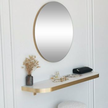 Oglinda Decorativa Gold 60 cm ieftina