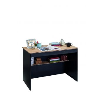 Birou, Çilek, Black Small Study Desk, 110x75x58 cm, Multicolor ieftin