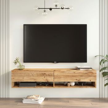Comoda TV, Locelso, FR11-A, 140x29.1x31.6 cm, Maro