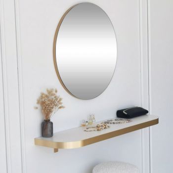 Oglinda decorativa, Neostill, Gold 60, Auriu ieftina