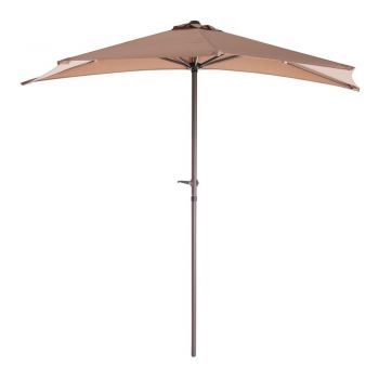 Umbrelă de soare bej ø 240 cm – LDK Garden