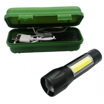Mini Lanterna LED WSJ505 cu 3 Trepte Iluminare si USB
