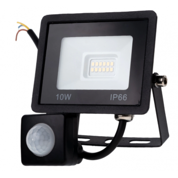 Proiector led 10W cu senzor de miscare 900lm , IP66 220V