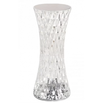 Lampa decorativa tip Crystal cilindric MULTICOLORA ieftin
