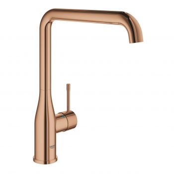 Baterie bucatarie Grohe Essence pipa L warm sunset la reducere